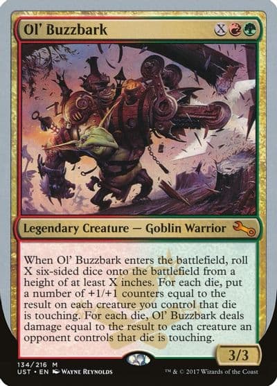 Ol Buzzbark Unstable Magic card