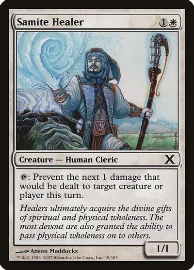 Samite Healer 10th Edition Magic card