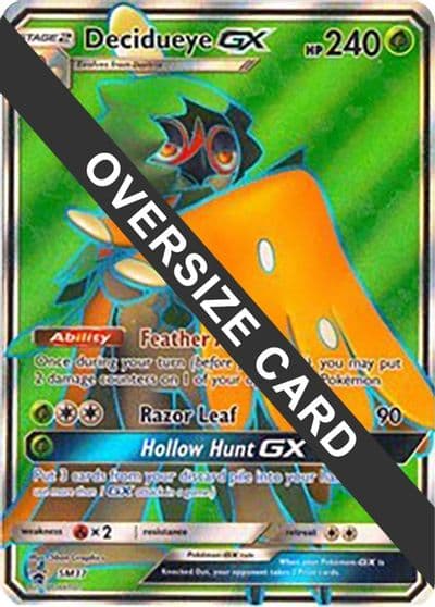 Decidueye GX - SM37 (SM Black Star Promo) Jumbo Cards Pokemon card