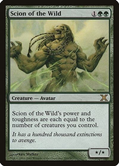 Scion of the Wild 10th Edition Magic card