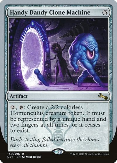 Handy Dandy Clone Machine Unstable Magic card