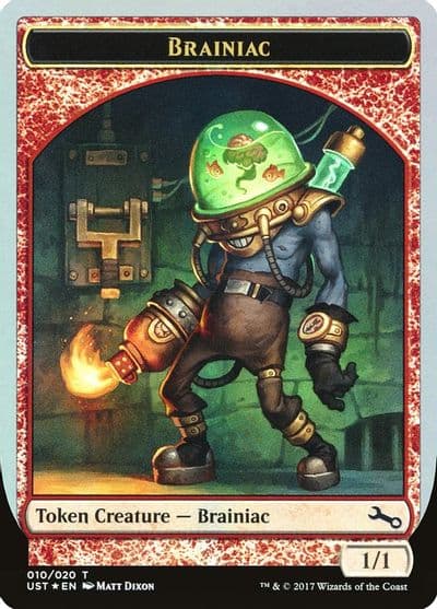 Brainiac Token Unstable Magic card