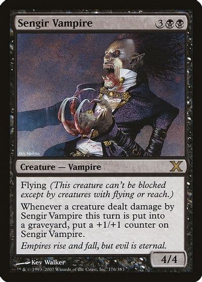 Sengir Vampire 10th Edition Magic card