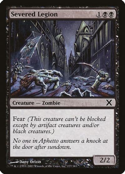Severed Legion 10th Edition Magic card