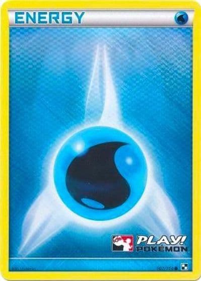 Water Energy (Play! Pokemon) League & Championship Cards Pokemon card
