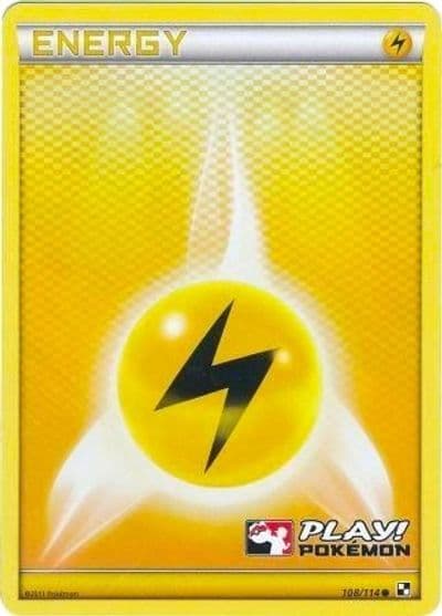 Lightning Energy (Play! Pokemon) League & Championship Cards Pokemon card