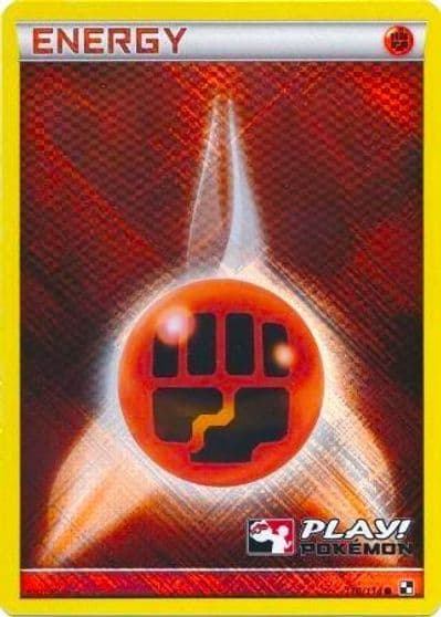 Fighting Energy (Play! Pokemon) League & Championship Cards Pokemon card