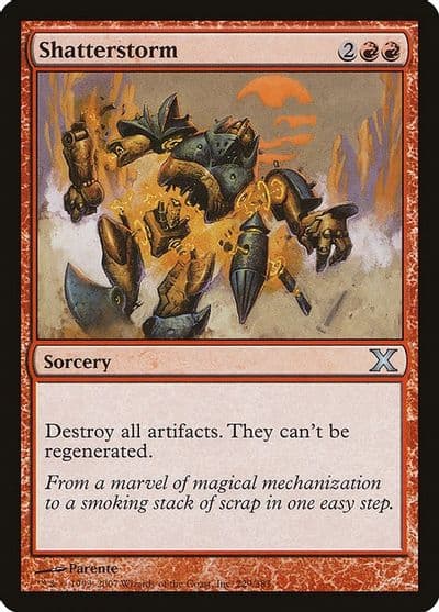 Shatterstorm 10th Edition Magic card
