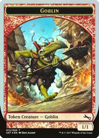 Goblin Token Unstable Magic card