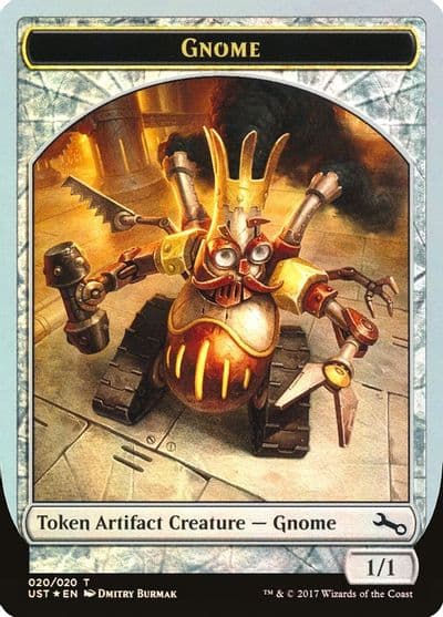 Gnome Token Unstable Magic card