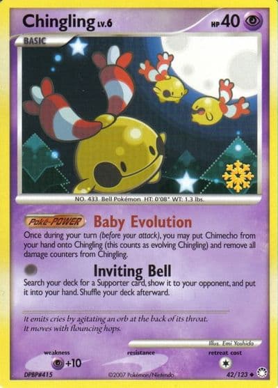 Chingling Countdown Calendar Promos Pokemon card