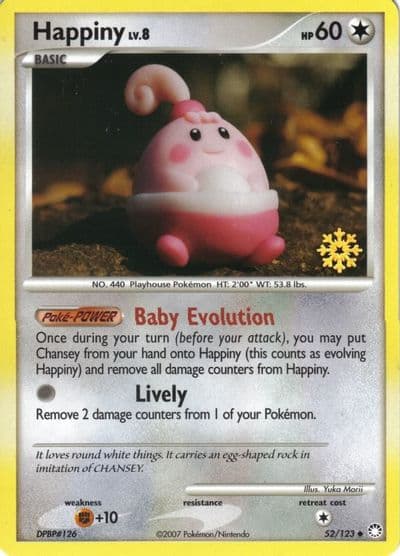 Happiny Countdown Calendar Promos Pokemon card