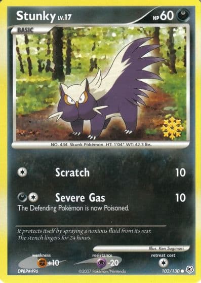 Stunky Countdown Calendar Promos Pokemon card