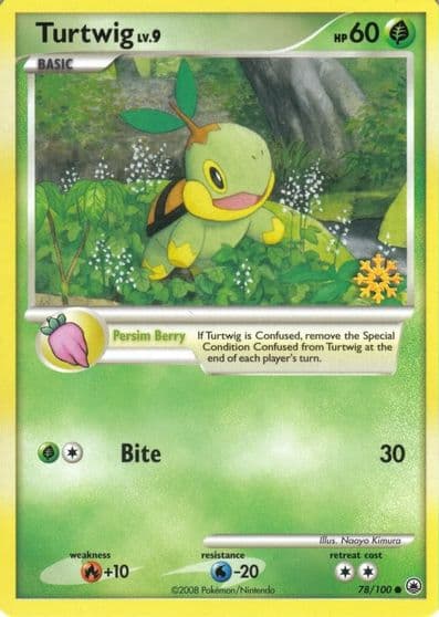 Turtwig Countdown Calendar Promos Pokemon card