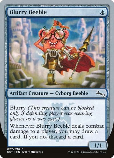 Blurry Beeble Unstable Magic card