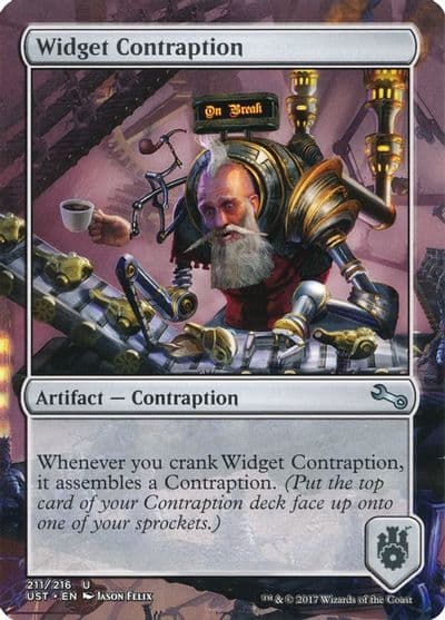 Widget Contraption Unstable Magic card