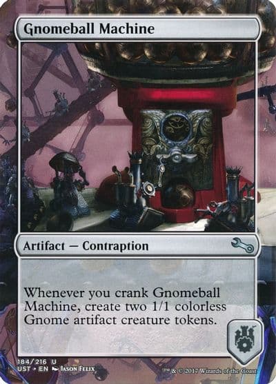 Gnomeball Machine Unstable Magic card