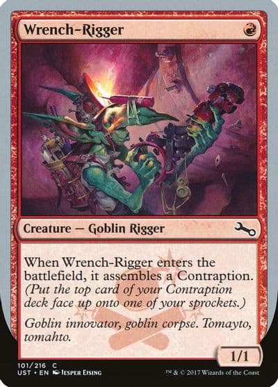 Wrench Rigger Unstable Magic card
