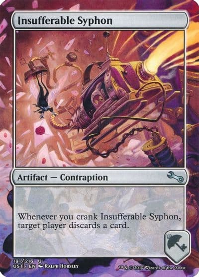 Insufferable Syphon Unstable Magic card