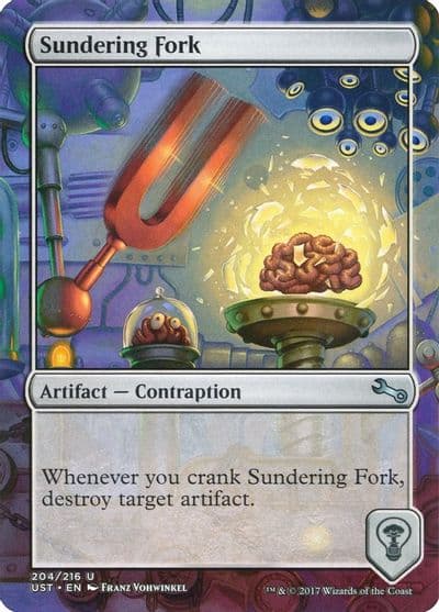 Sundering Fork Unstable Magic card