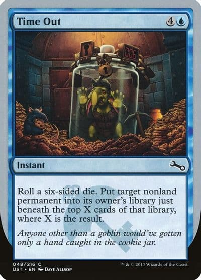 Time Out Unstable Magic card
