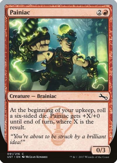Painiac Unstable Magic card