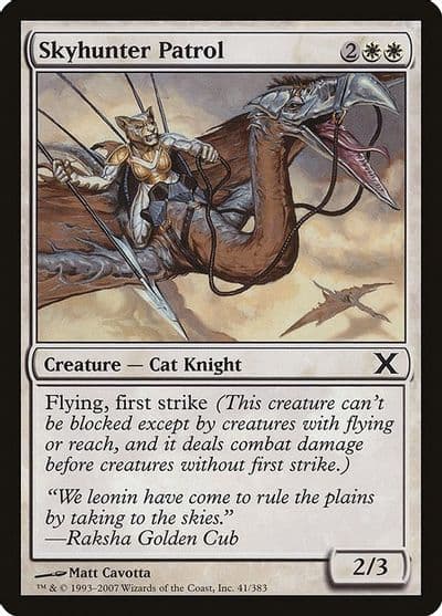 Skyhunter Patrol 10th Edition Magic card