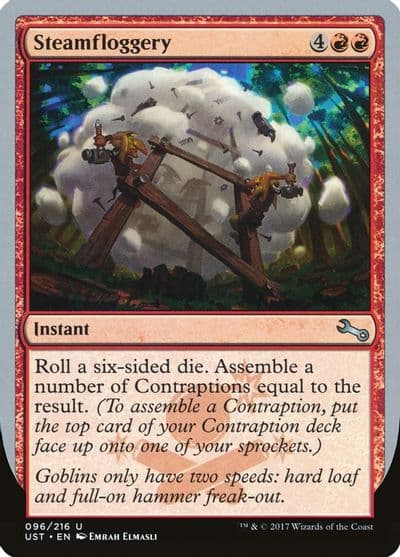 Steamfloggery Unstable Magic card