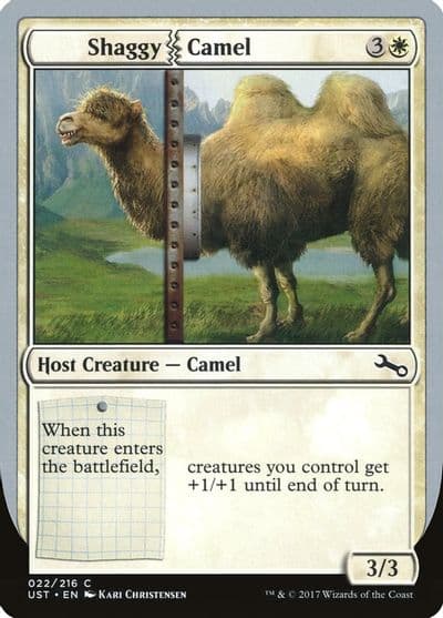 Shaggy Camel Unstable Magic card