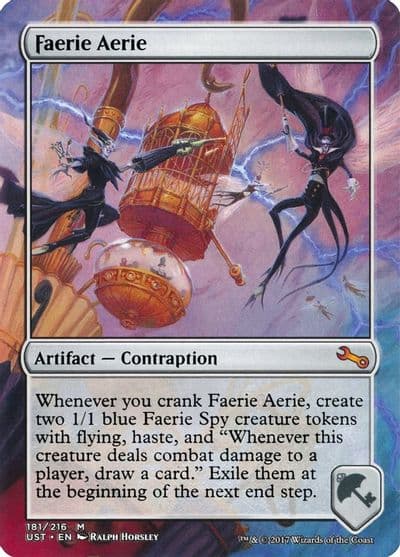 Faerie Aerie Unstable Magic card
