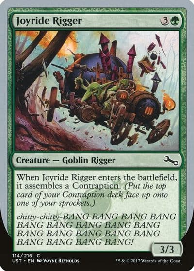 Joyride Rigger Unstable Magic card