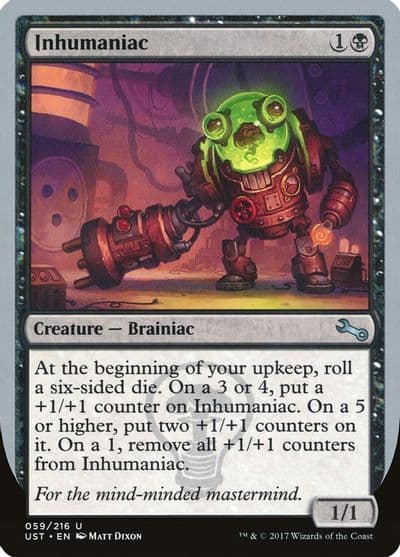 Inhumaniac Unstable Magic card