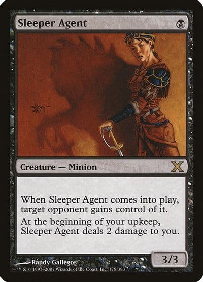 Sleeper Agent 10th Edition Magic card