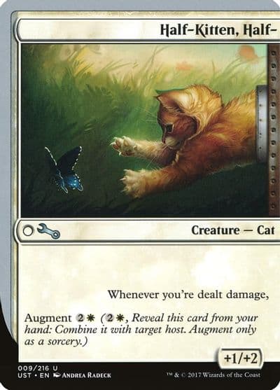 Half Kitten Half Unstable Magic card