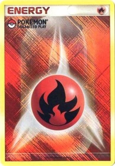 Fire Energy (2009 Unnumbered POP Promo) League & Championship Cards Pokemon card