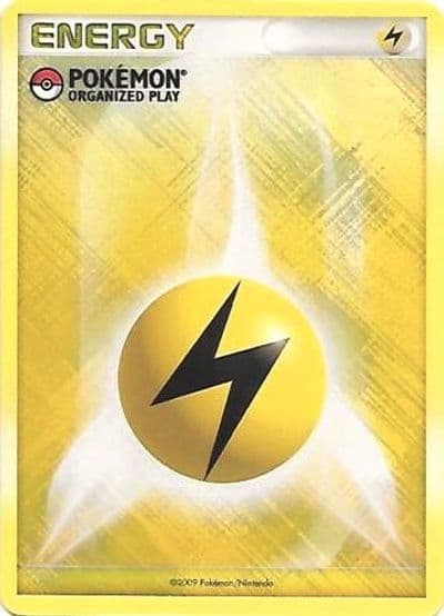 Lightning Energy (2009 Unnumbered POP Promo) League & Championship Cards Pokemon card