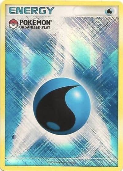 Water Energy (2009 Unnumbered POP Promo) League & Championship Cards Pokemon card