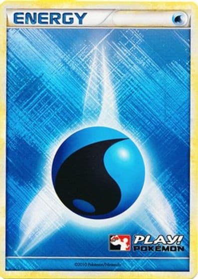 Water Energy (2010 Play! Pokemon) League & Championship Cards Pokemon card