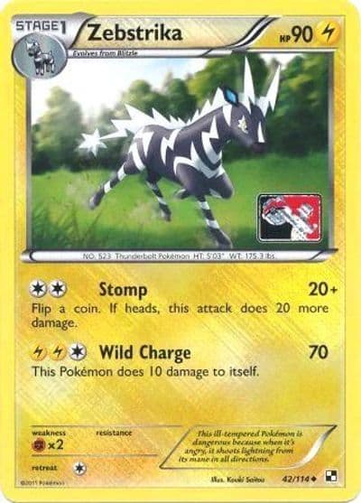 Zebstrika (League Promo) League & Championship Cards Pokemon card