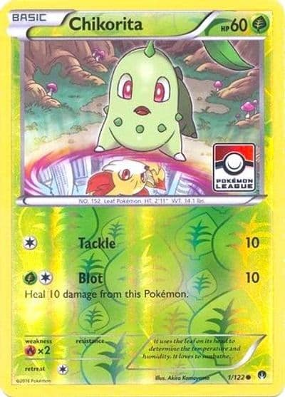 Chikorita (Pokemon League) League & Championship Cards Pokemon card