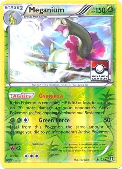 Meganium (Pokemon League) League & Championship Cards Pokemon card