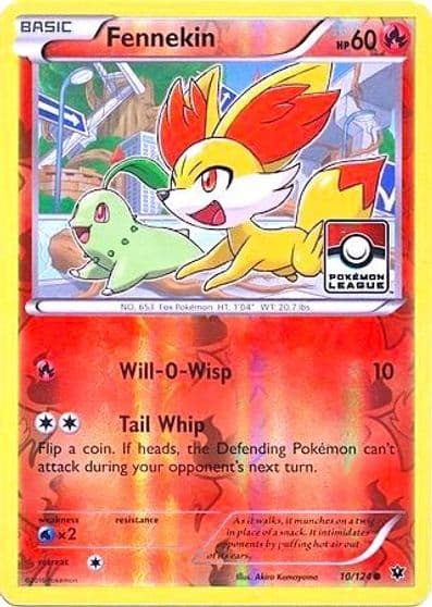 Fennekin (Pokemon League) League & Championship Cards Pokemon card