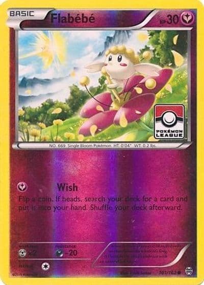 Flabebe (Pokemon League) League & Championship Cards Pokemon card