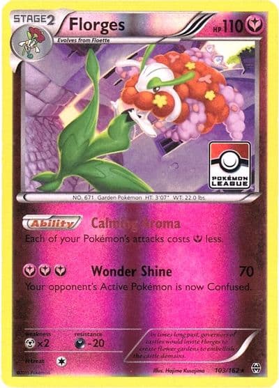 Florges (Pokemon League) League & Championship Cards Pokemon card