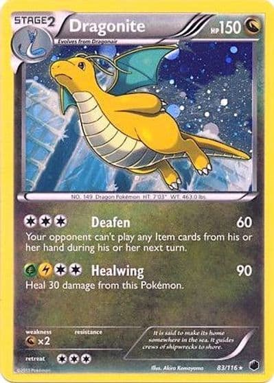 Dragonite (Cosmos Holo) Blister Exclusives Pokemon card