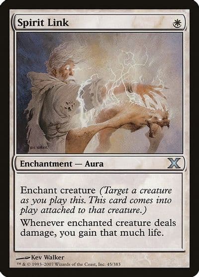 Spirit Link 10th Edition Magic card
