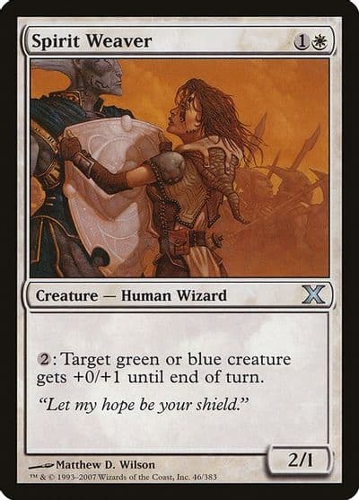 Spirit Weaver 10th Edition Magic card