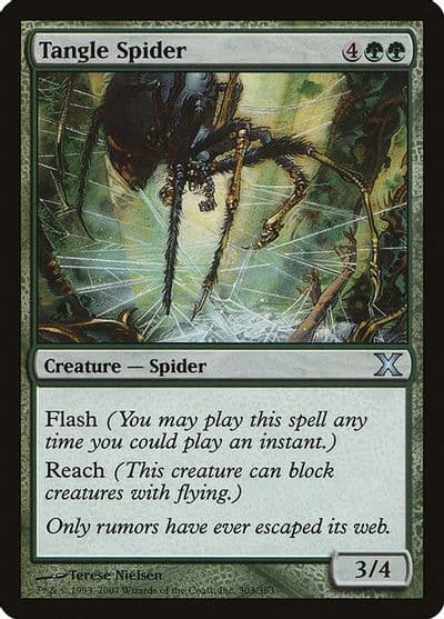 Tangle Spider 10th Edition Magic card