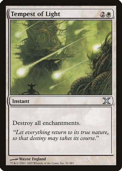 Tempest of Light 10th Edition Magic card