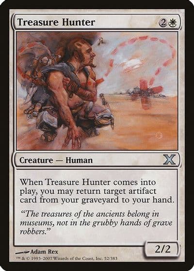 Treasure Hunter 10th Edition Magic card